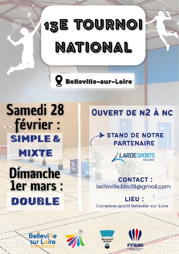 13e Tournoi national